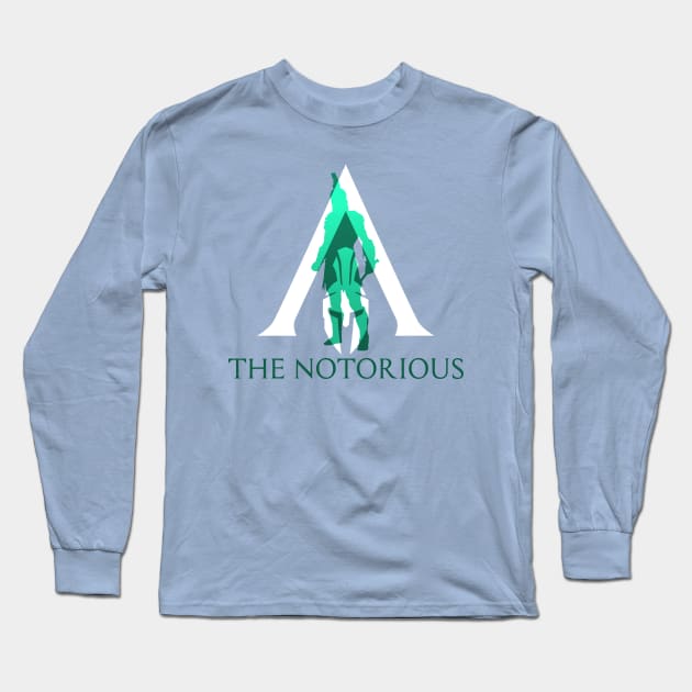 The Notorious Long Sleeve T-Shirt by ArnarionArt